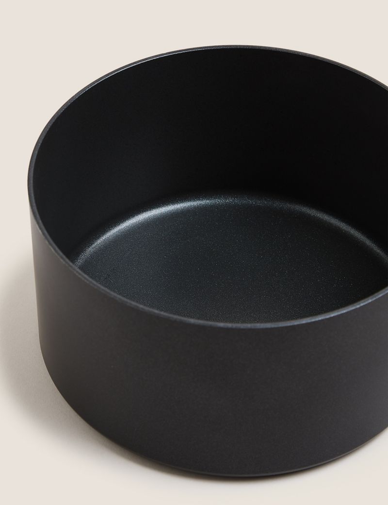 3 Piece Black Aluminium Non Stick Pan Set