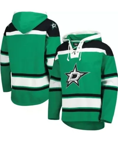 '47 Men's NHL Kelly Dallas Stars Superior Lacer Pullover Hoodie