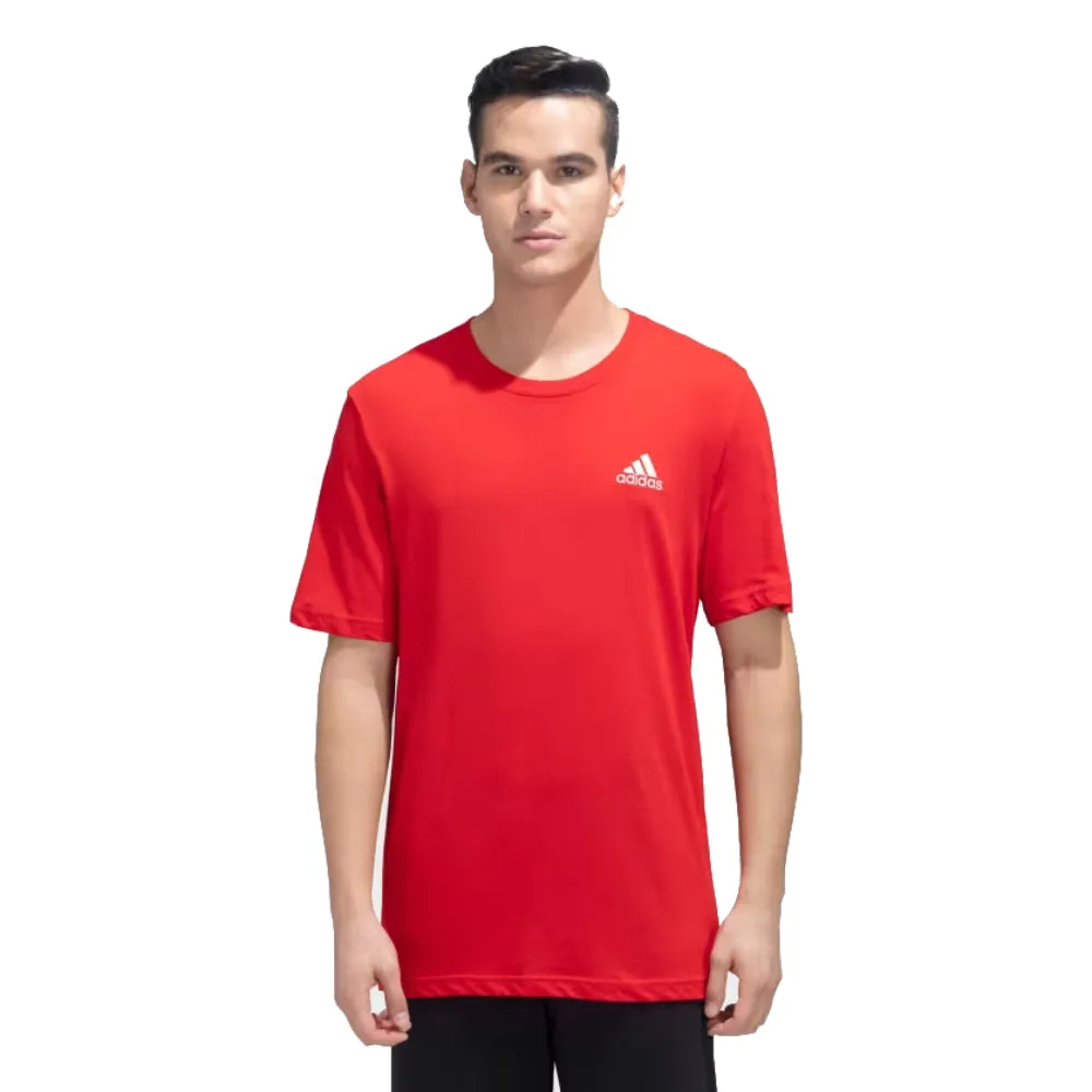 Adidas Men's Inspired Short Sleeve Tee (Better Scarlet)