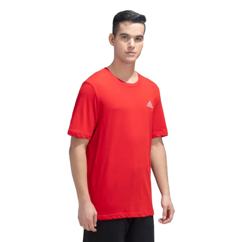 Adidas Men's Inspired Short Sleeve Tee (Better Scarlet)