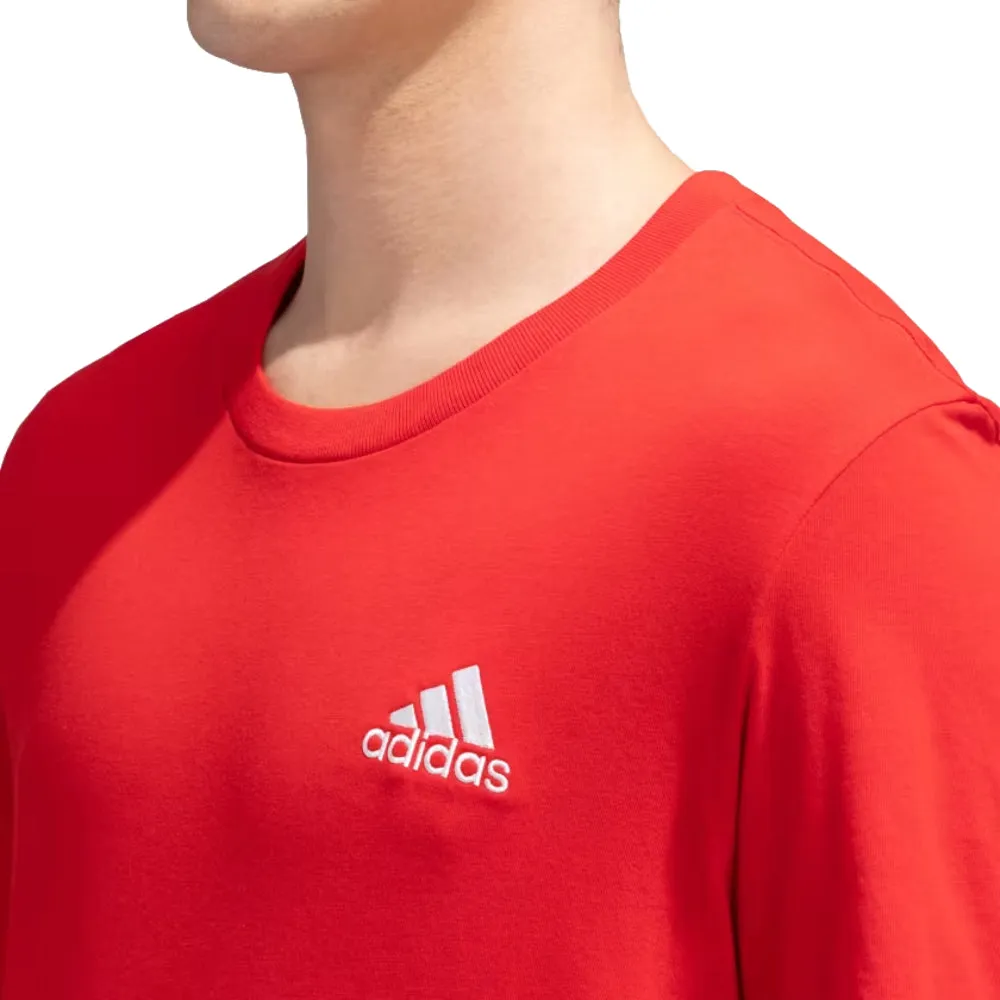 Adidas Men's Inspired Short Sleeve Tee (Better Scarlet)