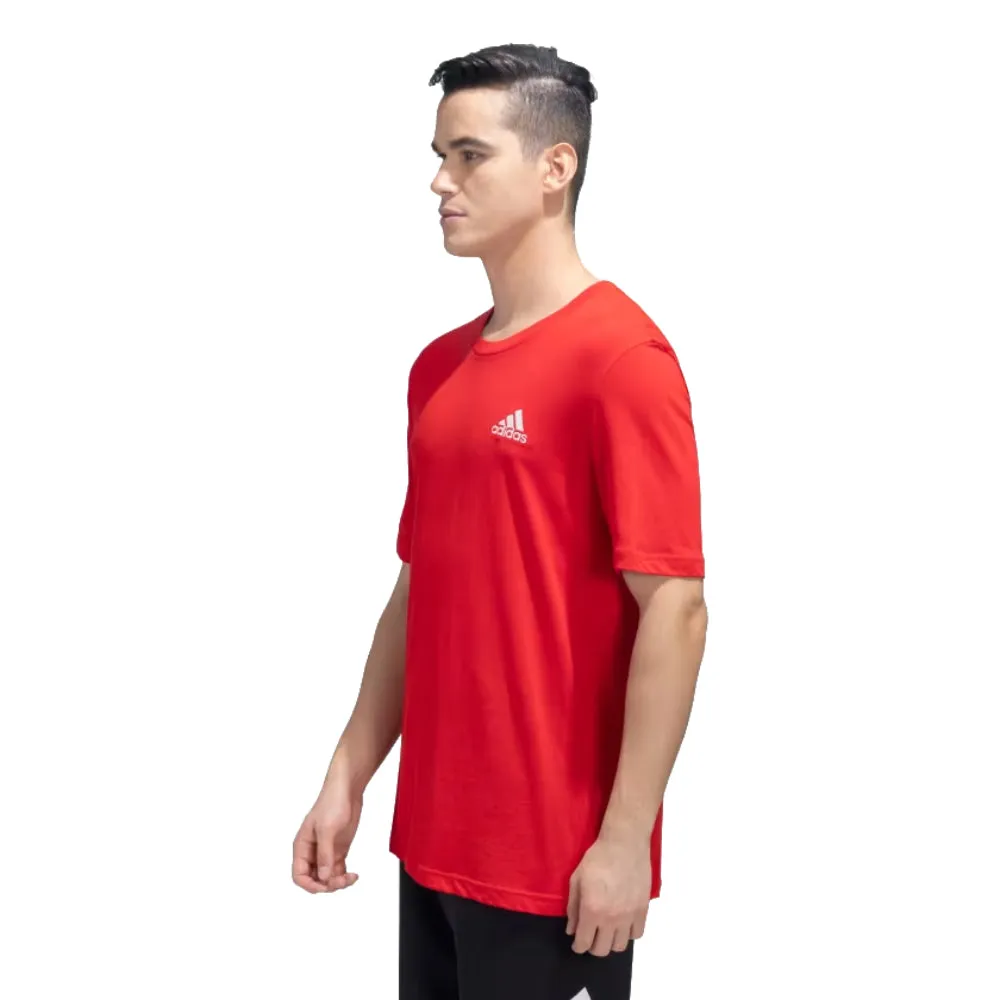 Adidas Men's Inspired Short Sleeve Tee (Better Scarlet)