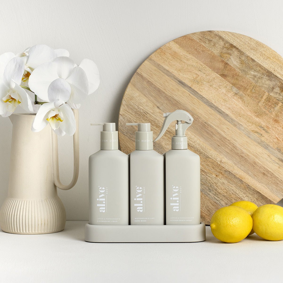 Al.ive Body - Kitchen Trio - Bench Spray, Hand & Dish