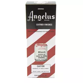 Angelus Sole & Heel Enamel Black 3oz