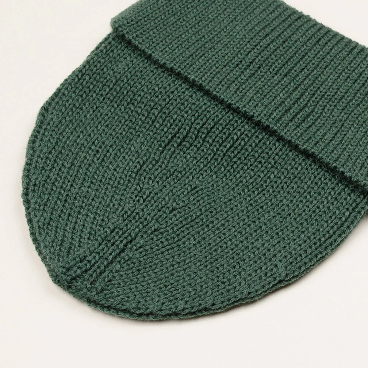 Arpenteur - Vicko Merino Wool Rib Beanie - Emerald