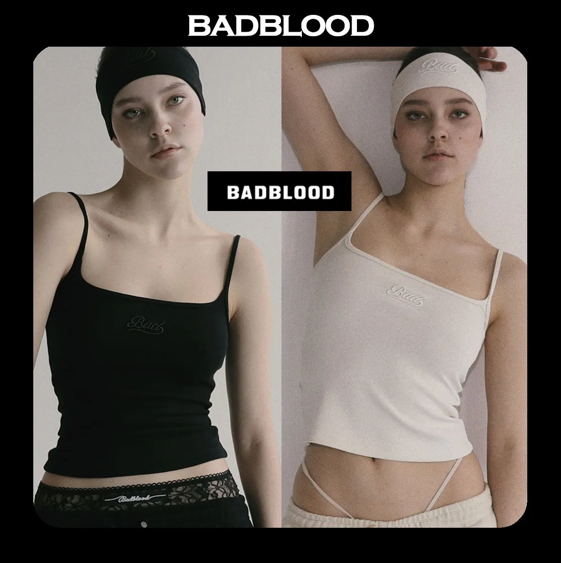 BADBLOOD  |Casual Style Street Style Tanks & Camisoles