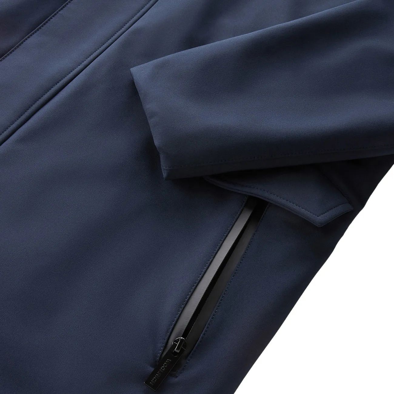 Cappotto Barrow Mac in Tech Softshell Uomo Melton Blue