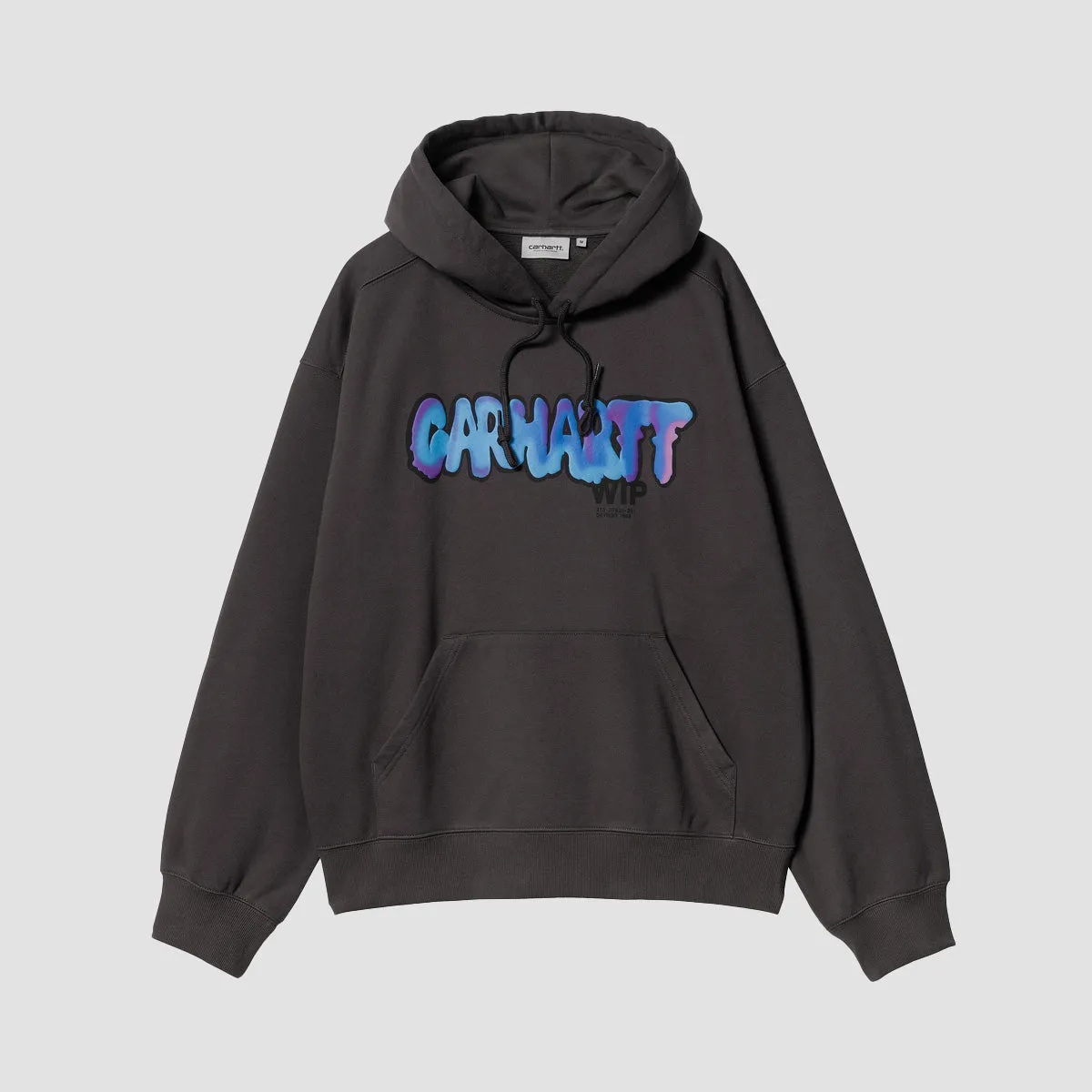 Carhartt WIP Drip Pullover Hoodie Charcoal