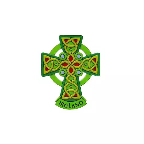 Celtic Cross Fridge Magnet