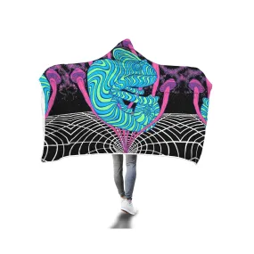 CHAMELEON SHROOMS VORTEX HOODED BLANKET