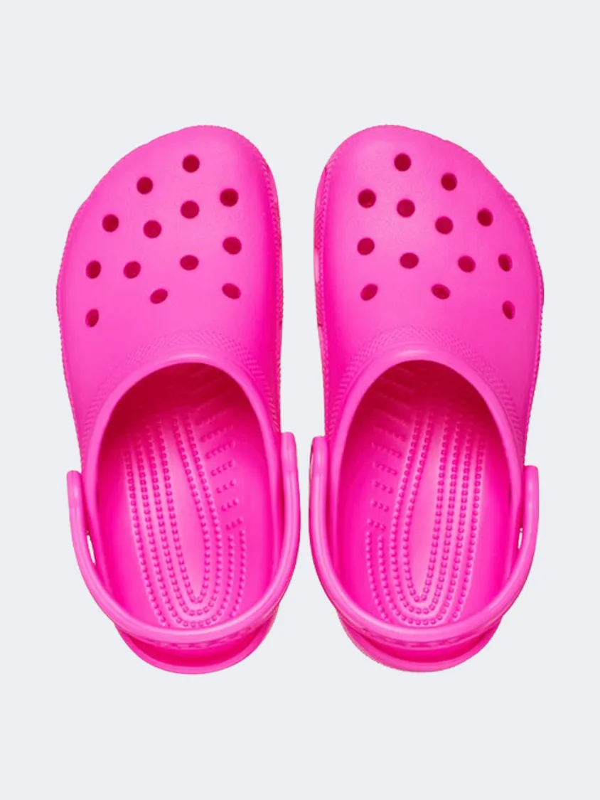 Crocs Classic Unisex Lifestyle Slippers Pink Crush