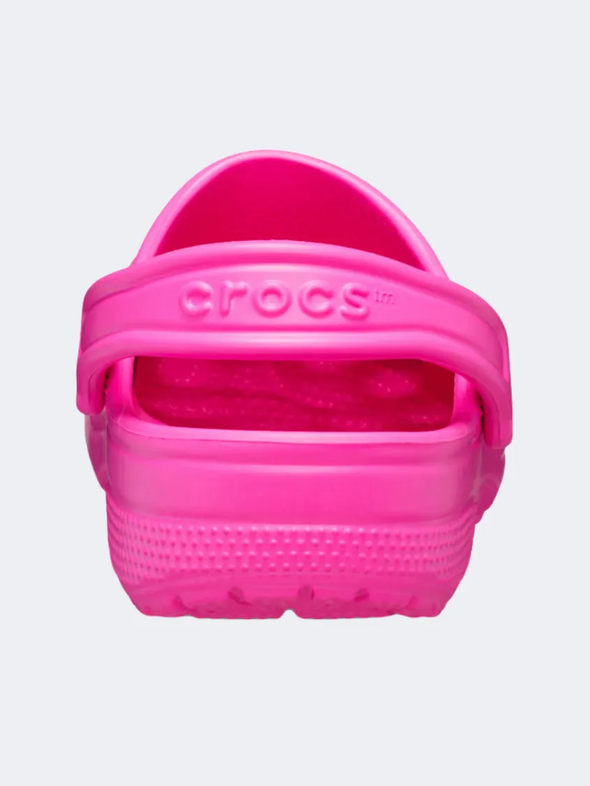 Crocs Classic Unisex Lifestyle Slippers Pink Crush