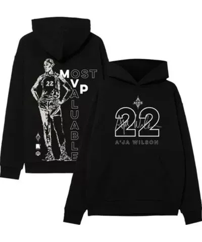 Cutter & Buck WNBA Unisex A'ja Las Vegas Aces 2024 WNBA MVP A'Legend Pullover Hoodie