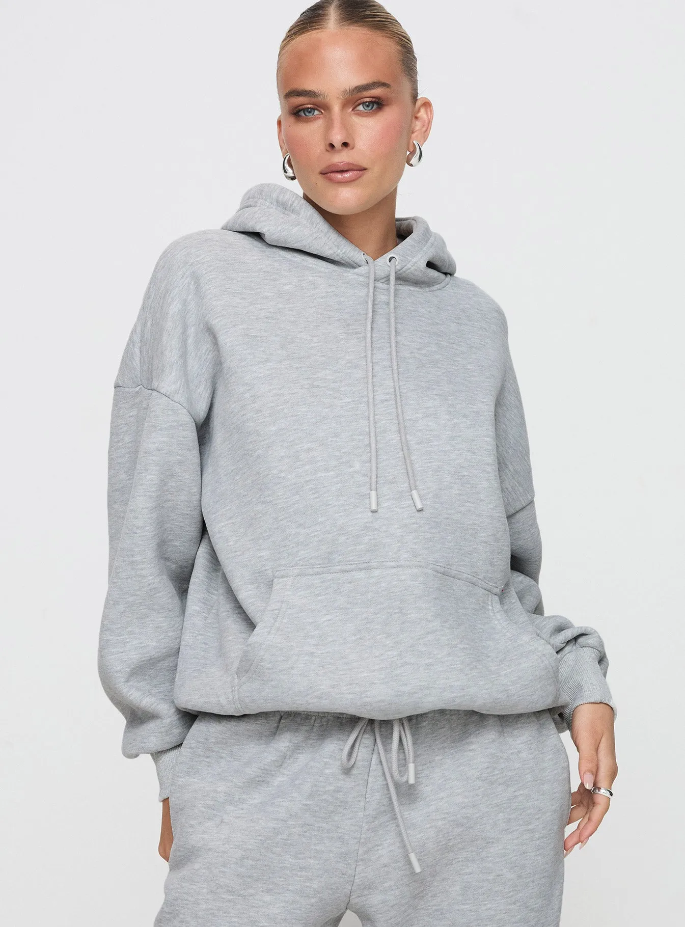 Dream Fleece Classic Hoodie Grey Marl