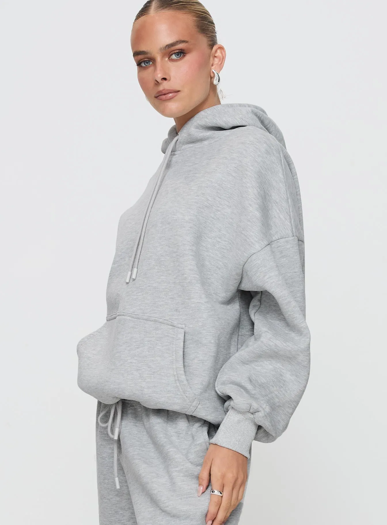 Dream Fleece Classic Hoodie Grey Marl