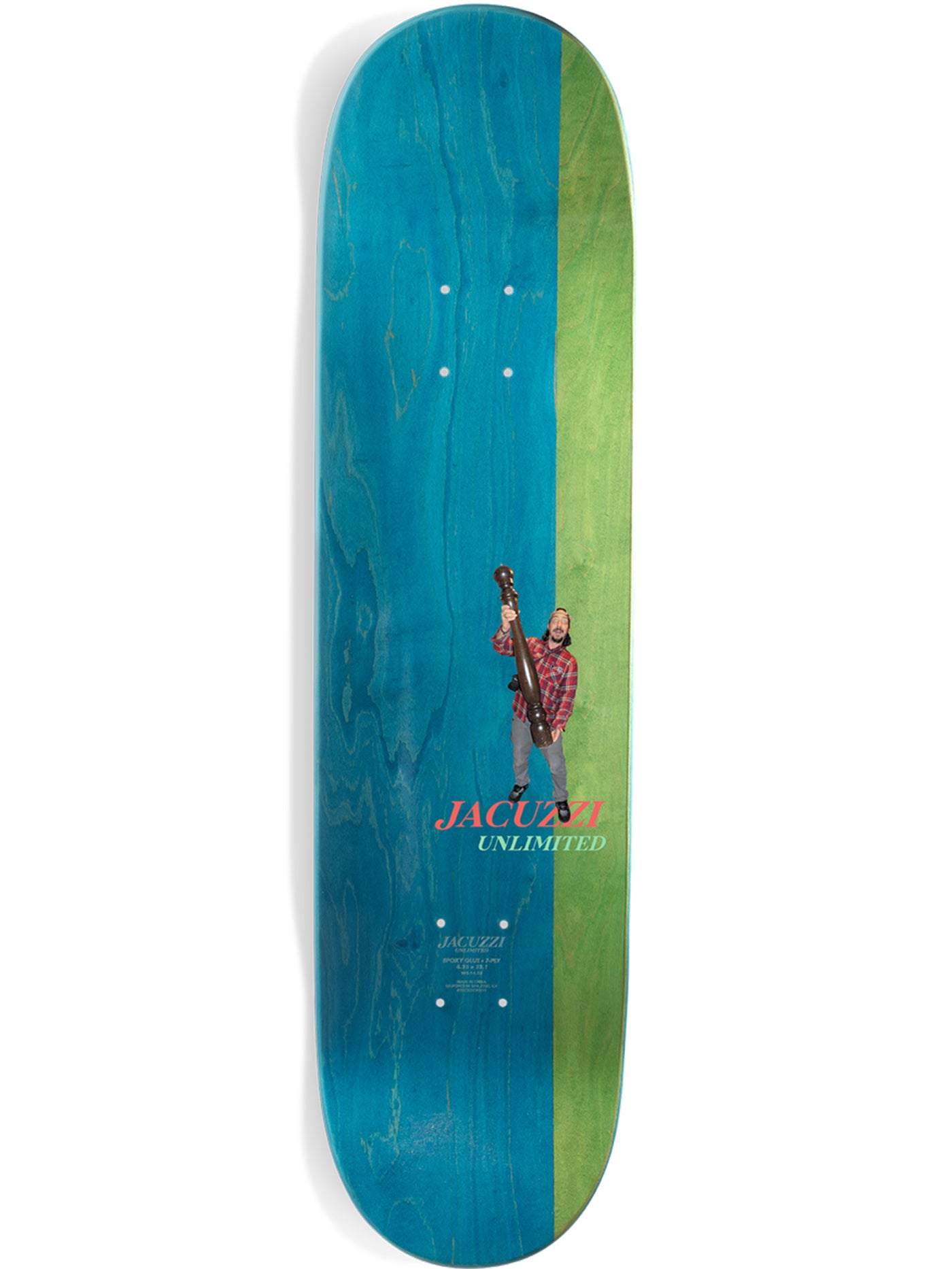 Ex7 Berry Pepper Grinder 8.25 Skateboard Deck