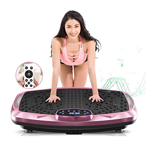 Extra Large Vibration Plate Exercise Machine - Detachable Resistance Bands