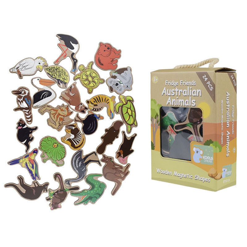 Fridge Friends Magnetic Australian Animals 24PC