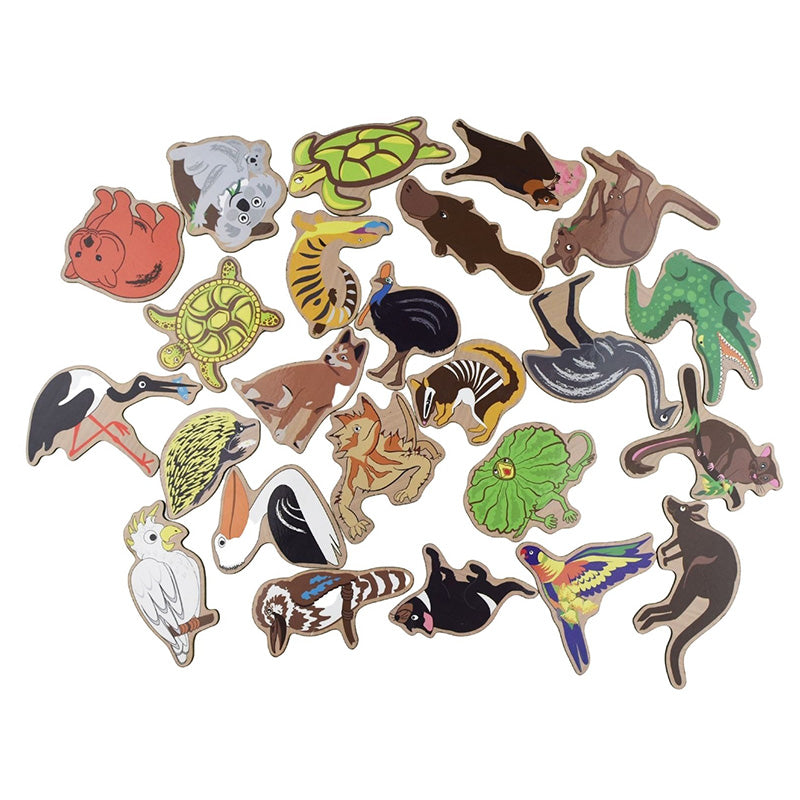 Fridge Friends Magnetic Australian Animals 24PC