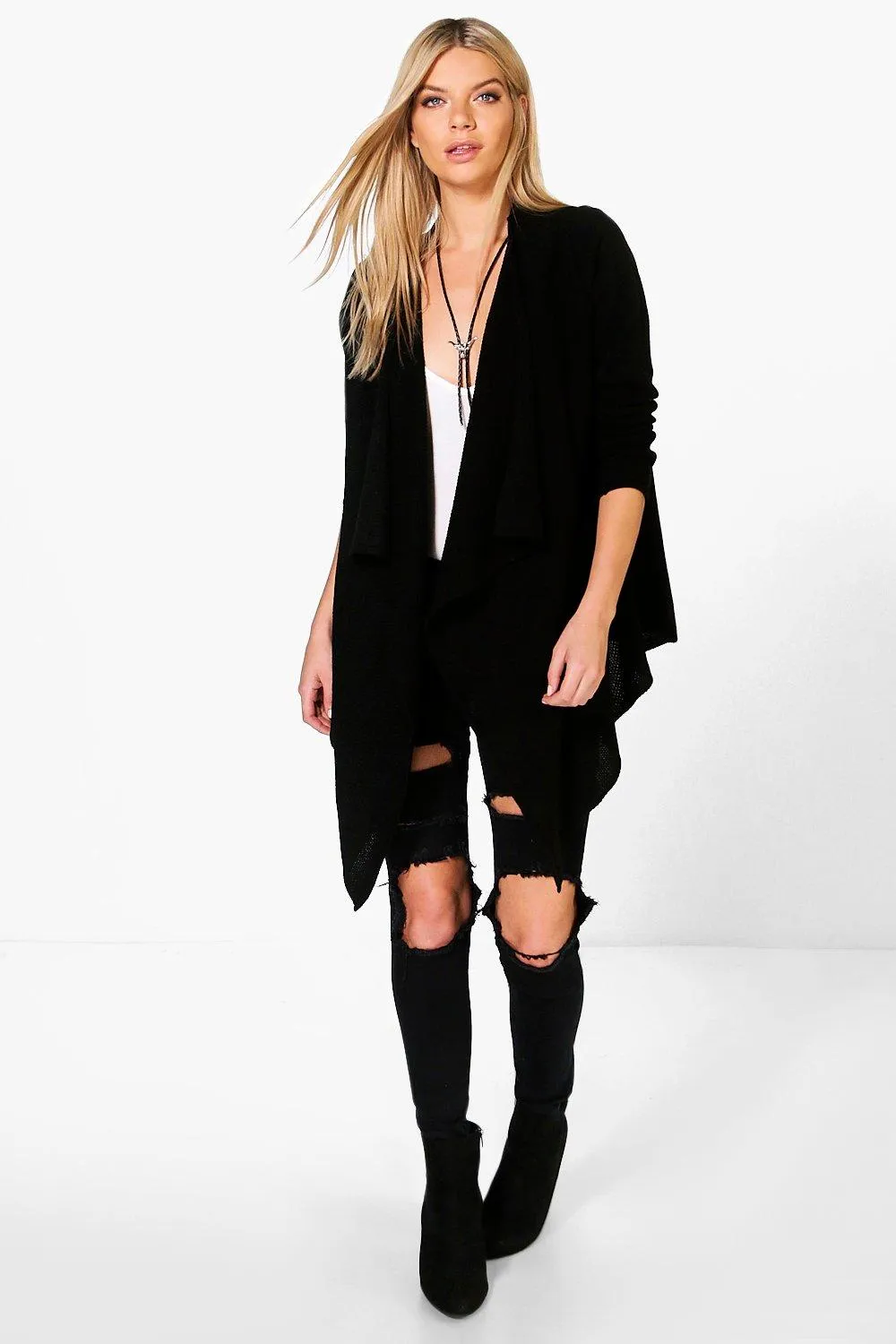 Gemma Waterfall Cardigan