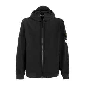 GIUBBINO LIGHT SOFTSHELL-R E.DYE Uomo Nero