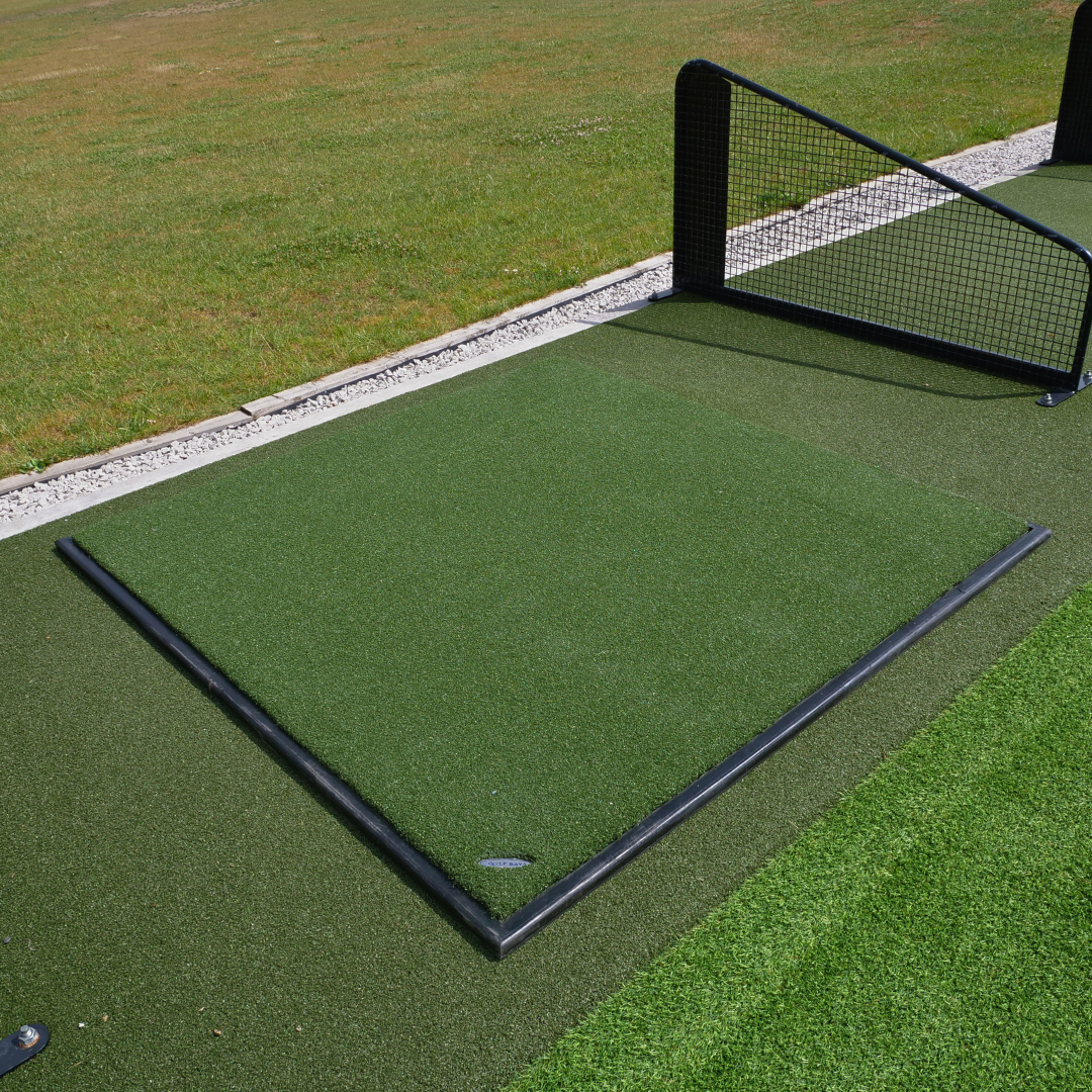 Golfbays Winter Insert Tee Hitting Mat 1.5 x 1.5m (4'11 X 4'11)