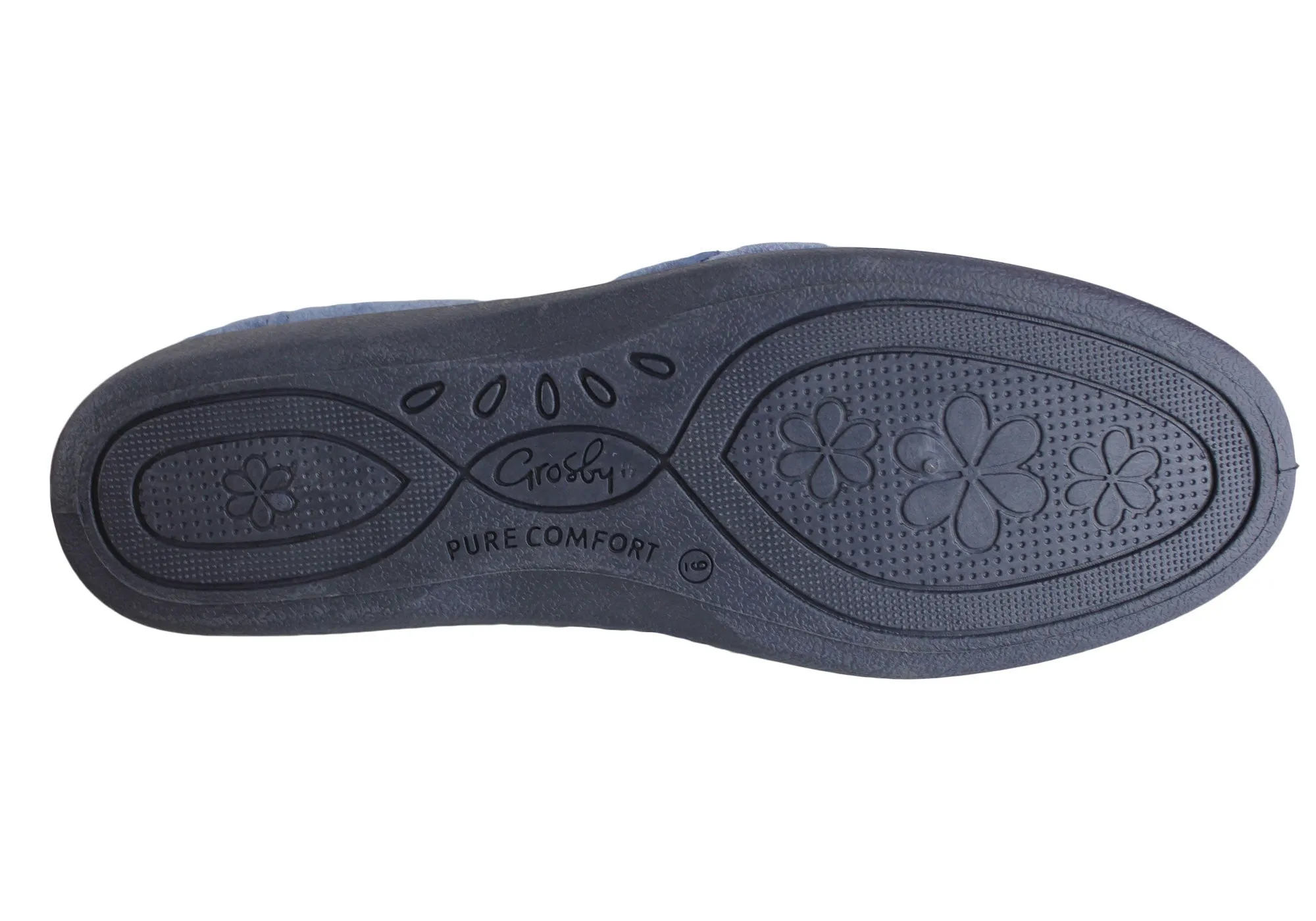 Grosby Sasha Womens Comfortable Indoor Slippers