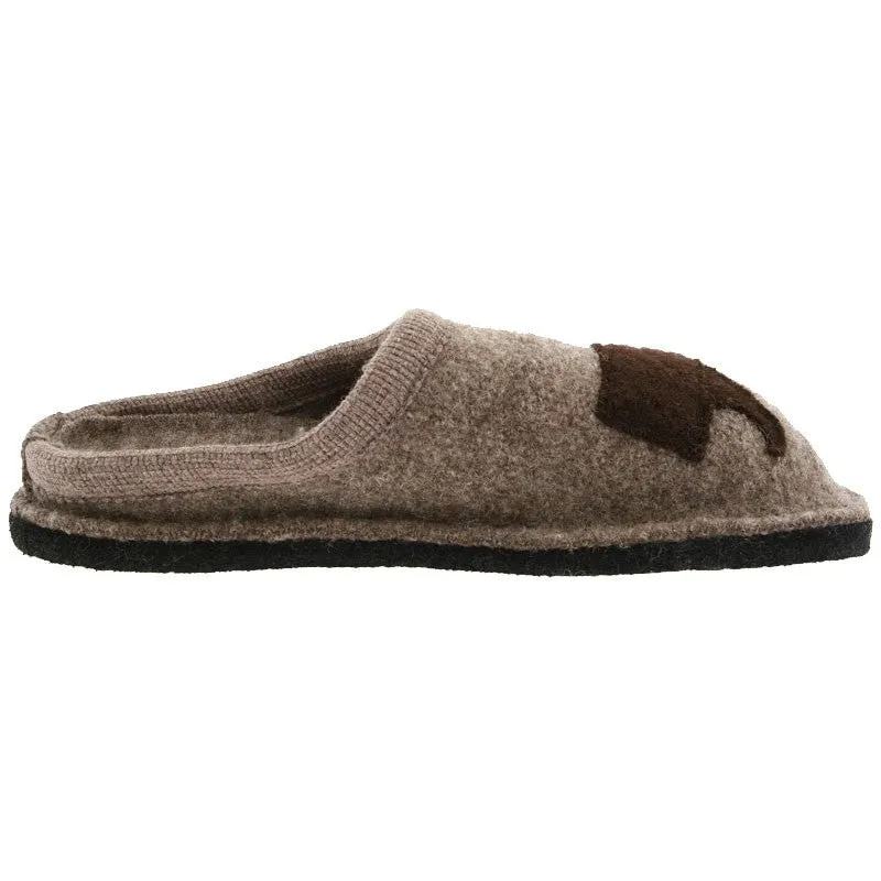 Haflinger Doggy Earth Slippers Women's