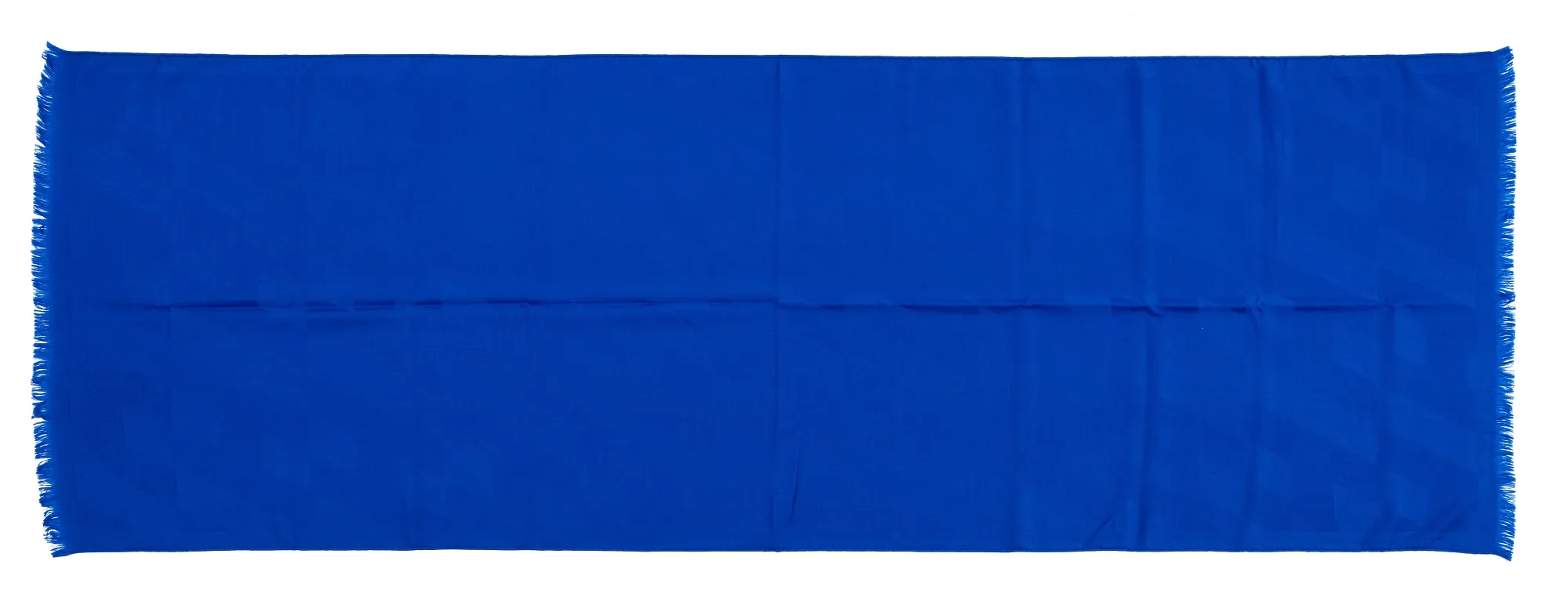 Hermès Bleu Vif Silk and Cashmere Shawl