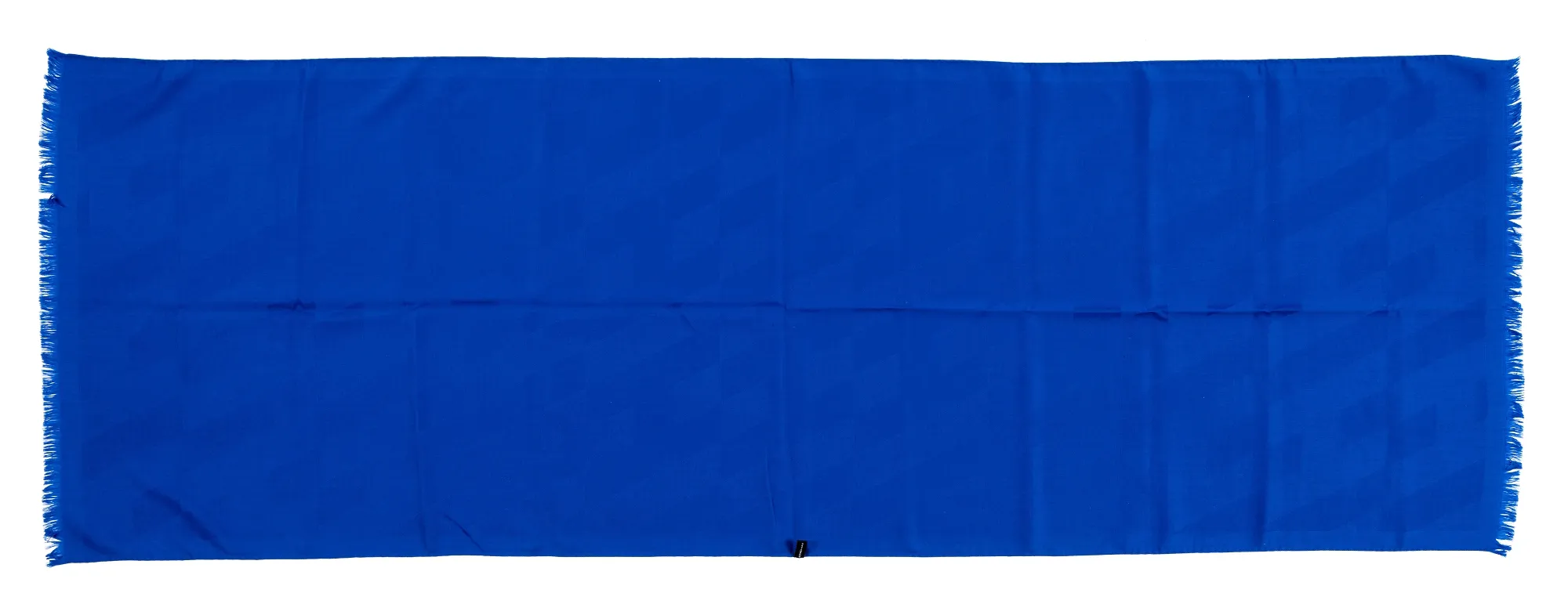 Hermès Bleu Vif Silk and Cashmere Shawl