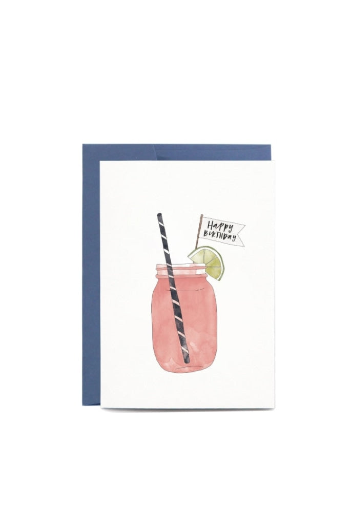 In The Daylight - Mason Jar Birthday - Greeting Card