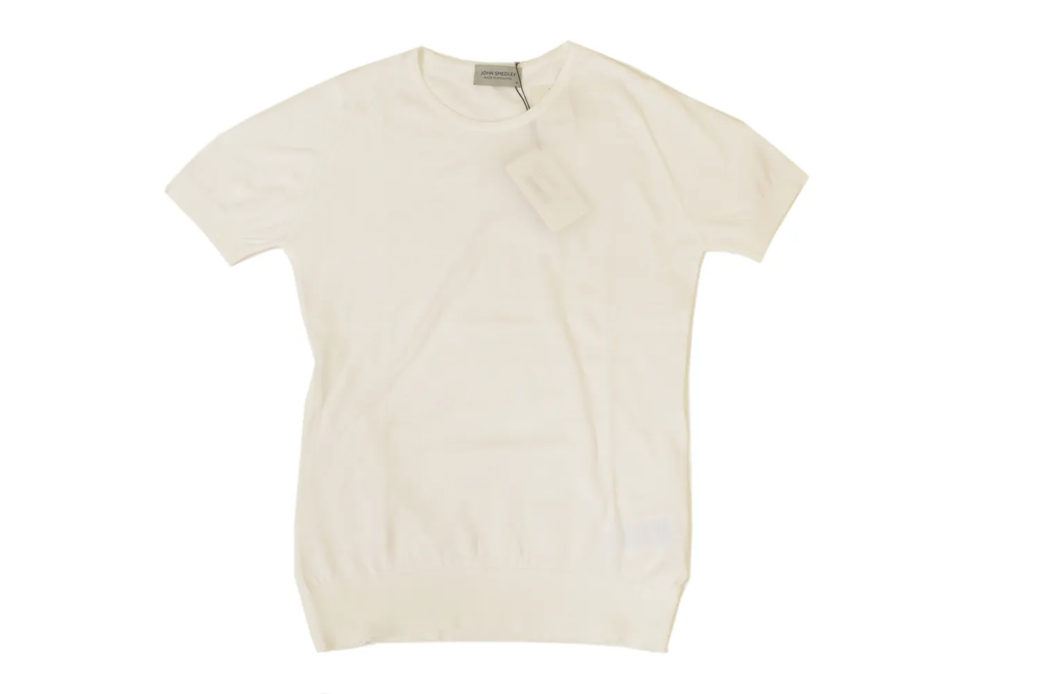 JOHN SMEDLEY  |Casual Style Plain Cotton Short Sleeves Bridal Cardigans