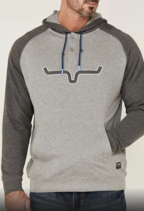 Kimes Ranch - Men’s Burn Off Hoodie Heather Grey