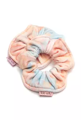 Kitsch Microfiber Towel Scrunchies in Sunset Tie Dye