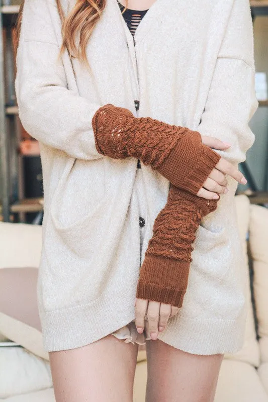 Knitted Arm Warmers