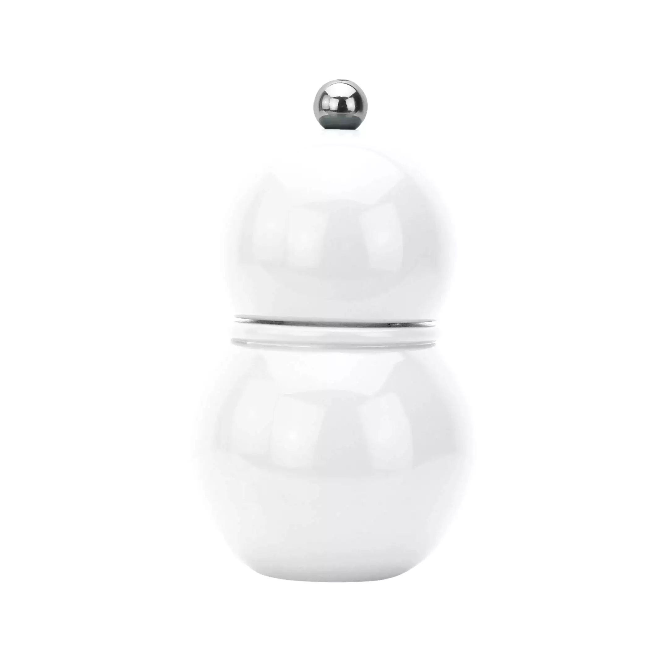 Lacquer Chubbie Bobbin Salt or Pepper Mill Grinder - (five colors)