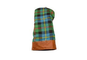 Leather & Wool Tartan Head Cover