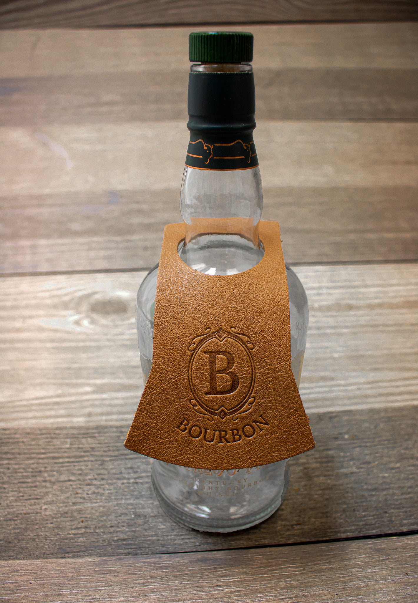 Leather Bottle Tags (Set of 4)