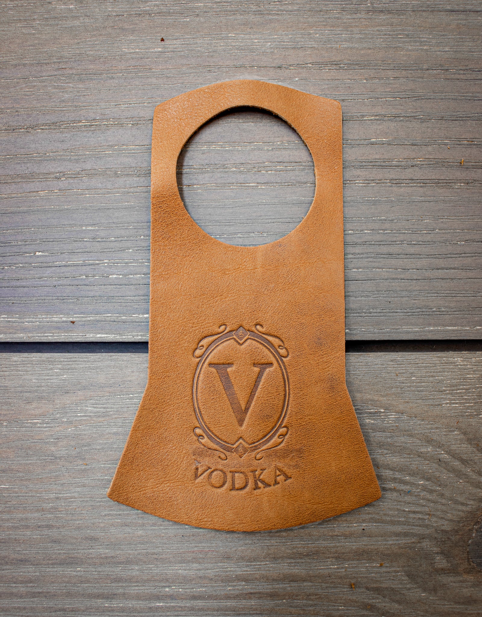 Leather Bottle Tags (Set of 4)