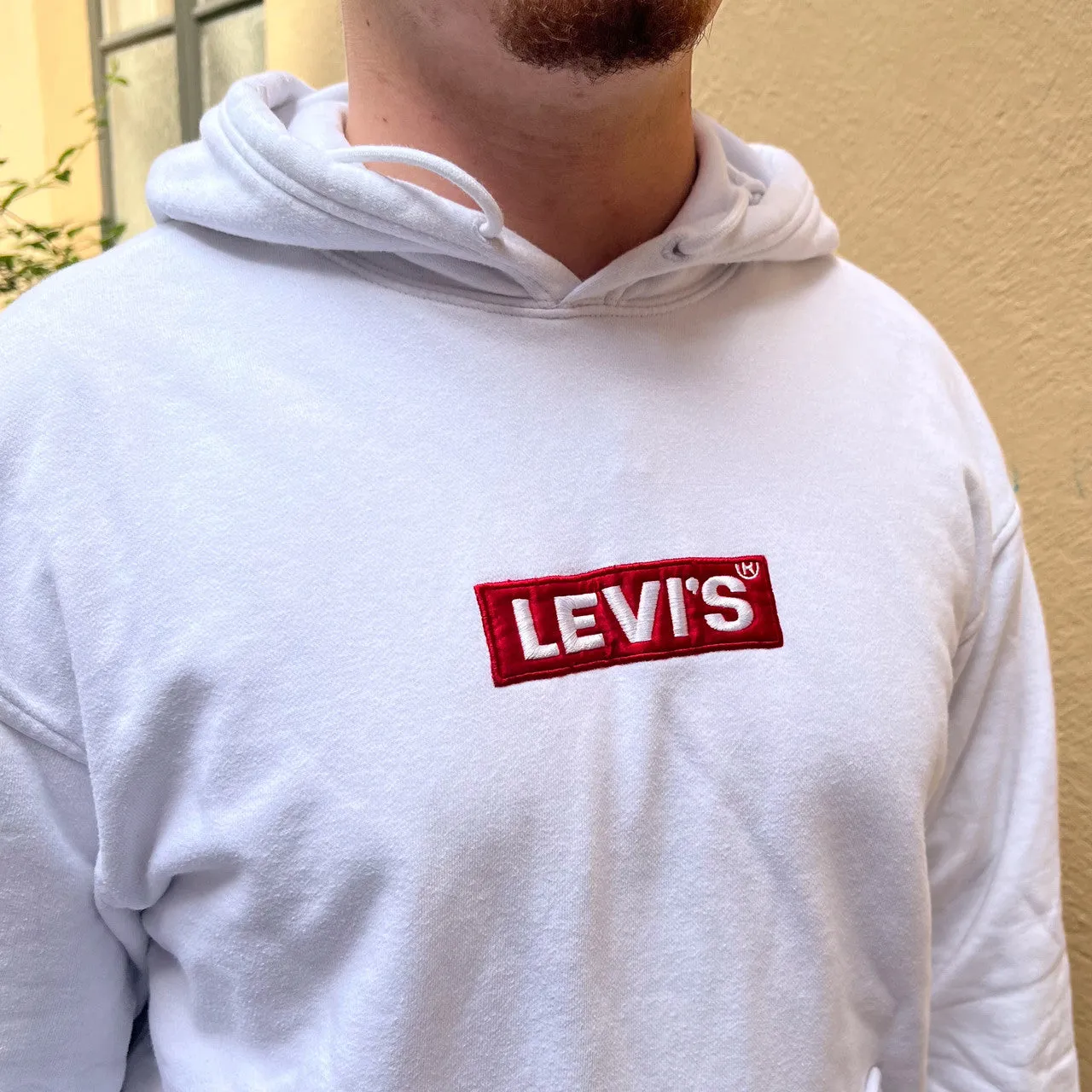 Levis Hoodie White