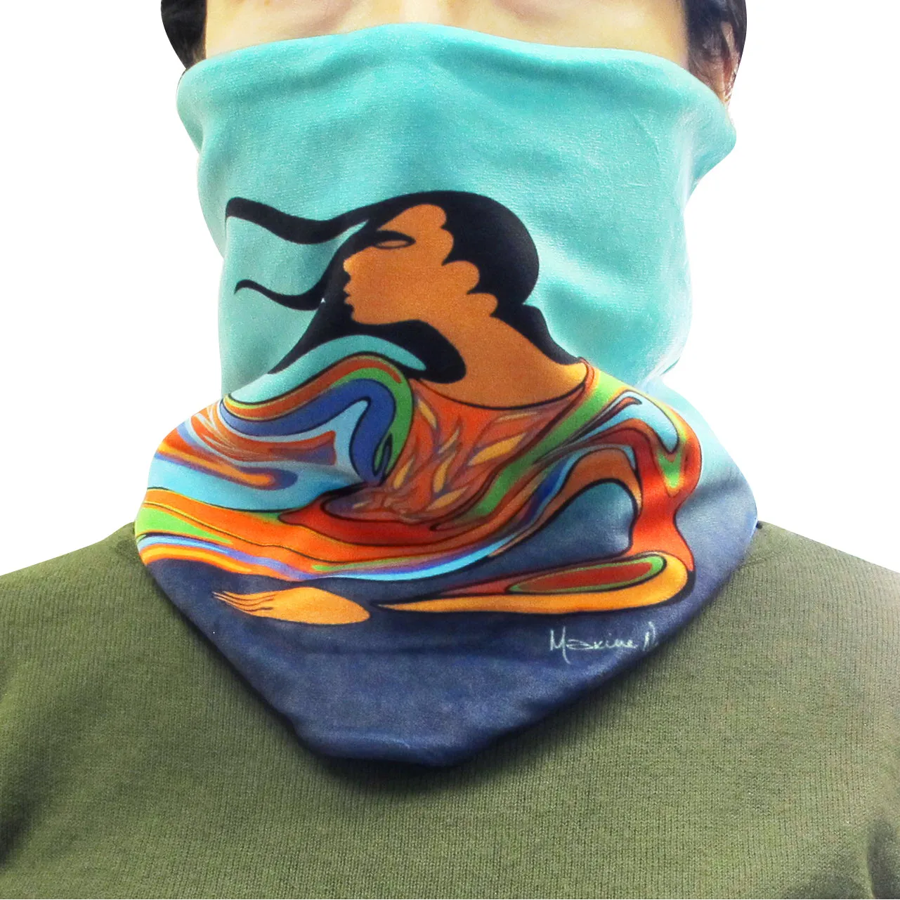 Maxine Noel Mother Earth Microfleece Neckwarmer