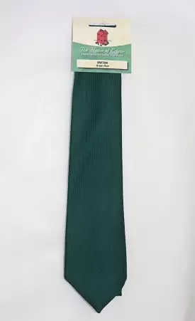 Mens House of Edgar Woollen Tie - Bottle Green