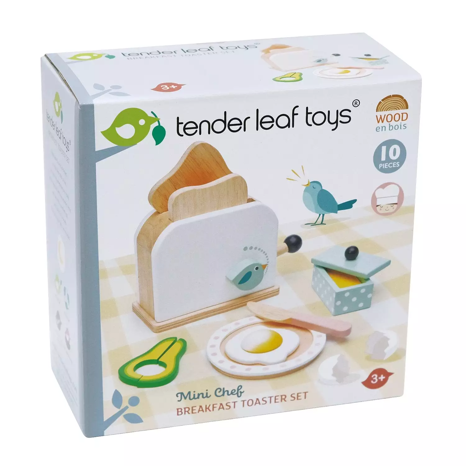 Mini Chef Breakfast Toaster Set