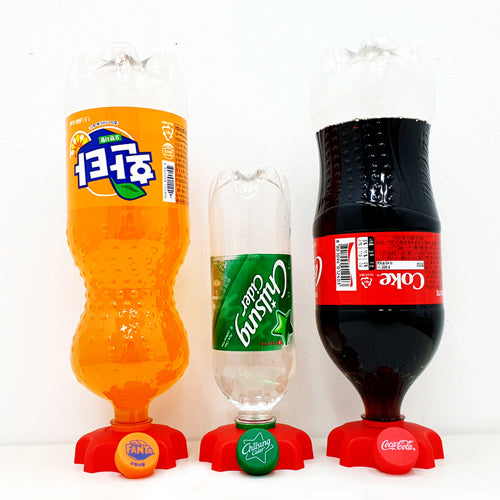 Missing Steam in Coke Cola Cider Carbonic acid retention Lids 3ea Caps Leak-proof Caps Drink Bottle Idea Goods Red