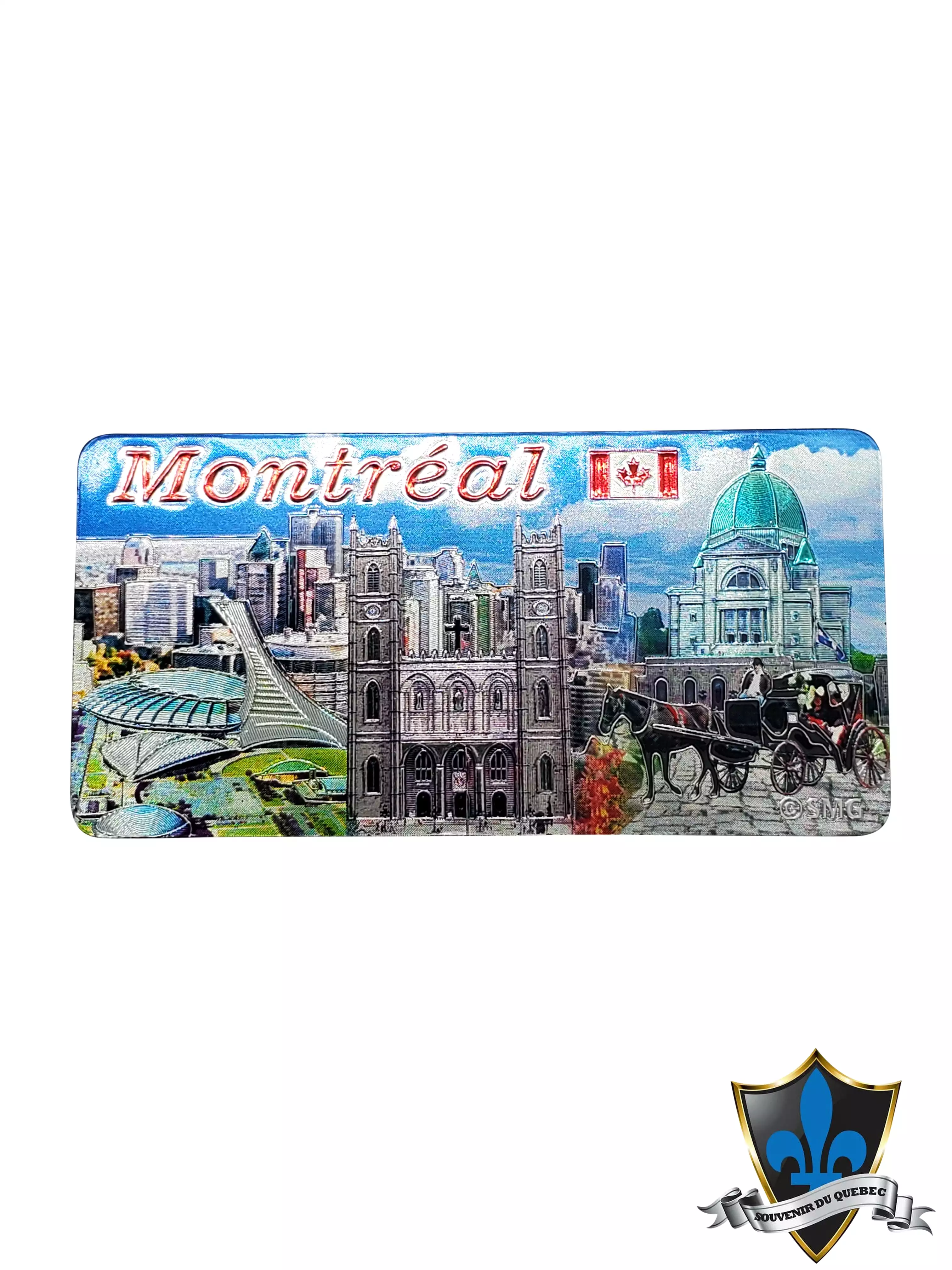 Montreal scenic fridge magnet.