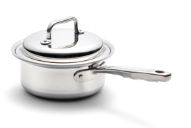 NEW! 1.75 Quart Saucepan with Cover by 360 Cookware Made in USA