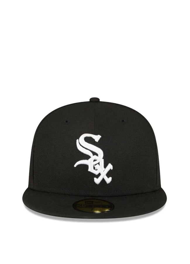 New Era 5950 Fitted CAP *SIDE PATCH* Chicago White Sox BLACK LABEL ASG BLK 60291268