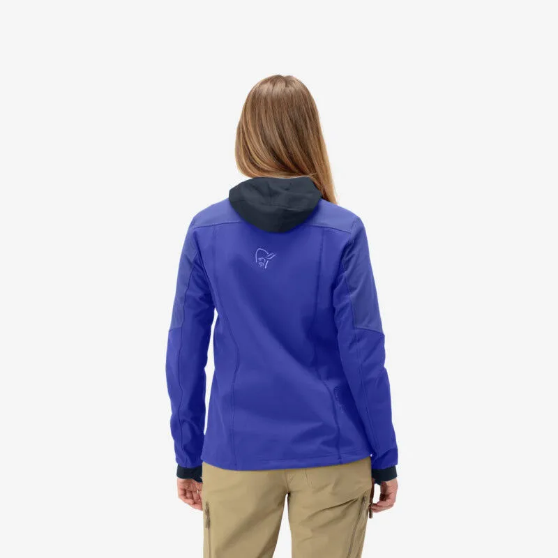 Norrona  Lofoten Hiloflex200 Hood - Giacca softshell - Donna