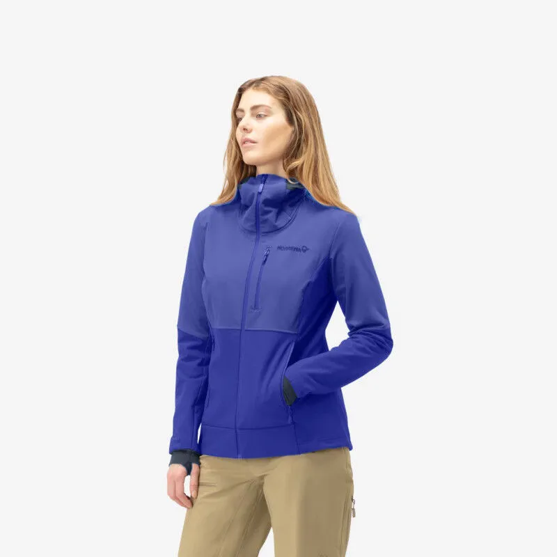 Norrona  Lofoten Hiloflex200 Hood - Giacca softshell - Donna