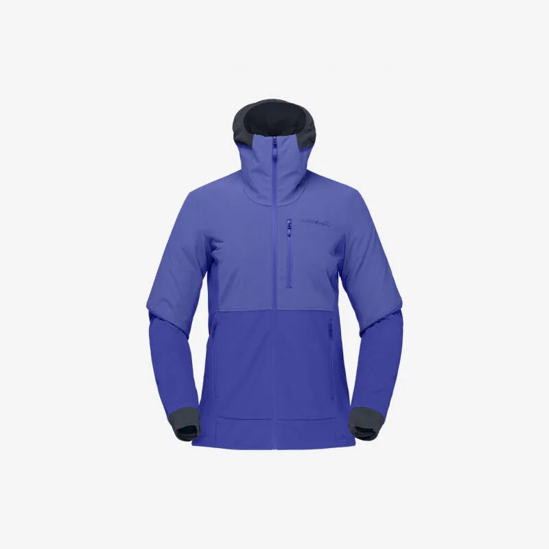 Norrona  Lofoten Hiloflex200 Hood - Giacca softshell - Donna